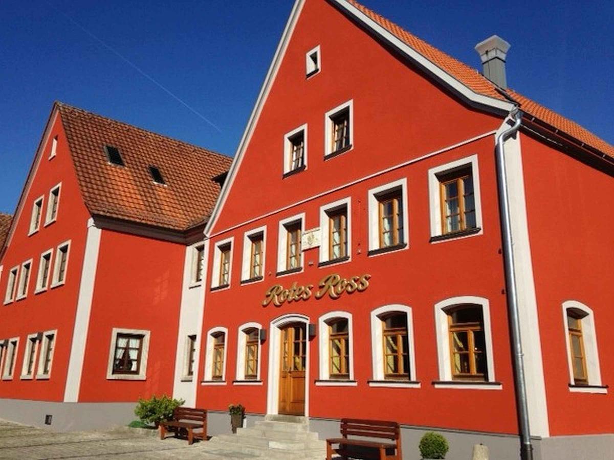 Hotel-Gasthof Rotes Ross Markt Einersheim Eksteriør bilde