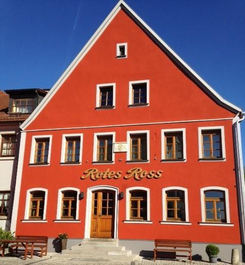 Hotel-Gasthof Rotes Ross Markt Einersheim Eksteriør bilde